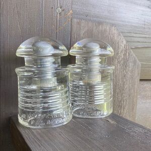 Pyrex Vintage Glass Insulators